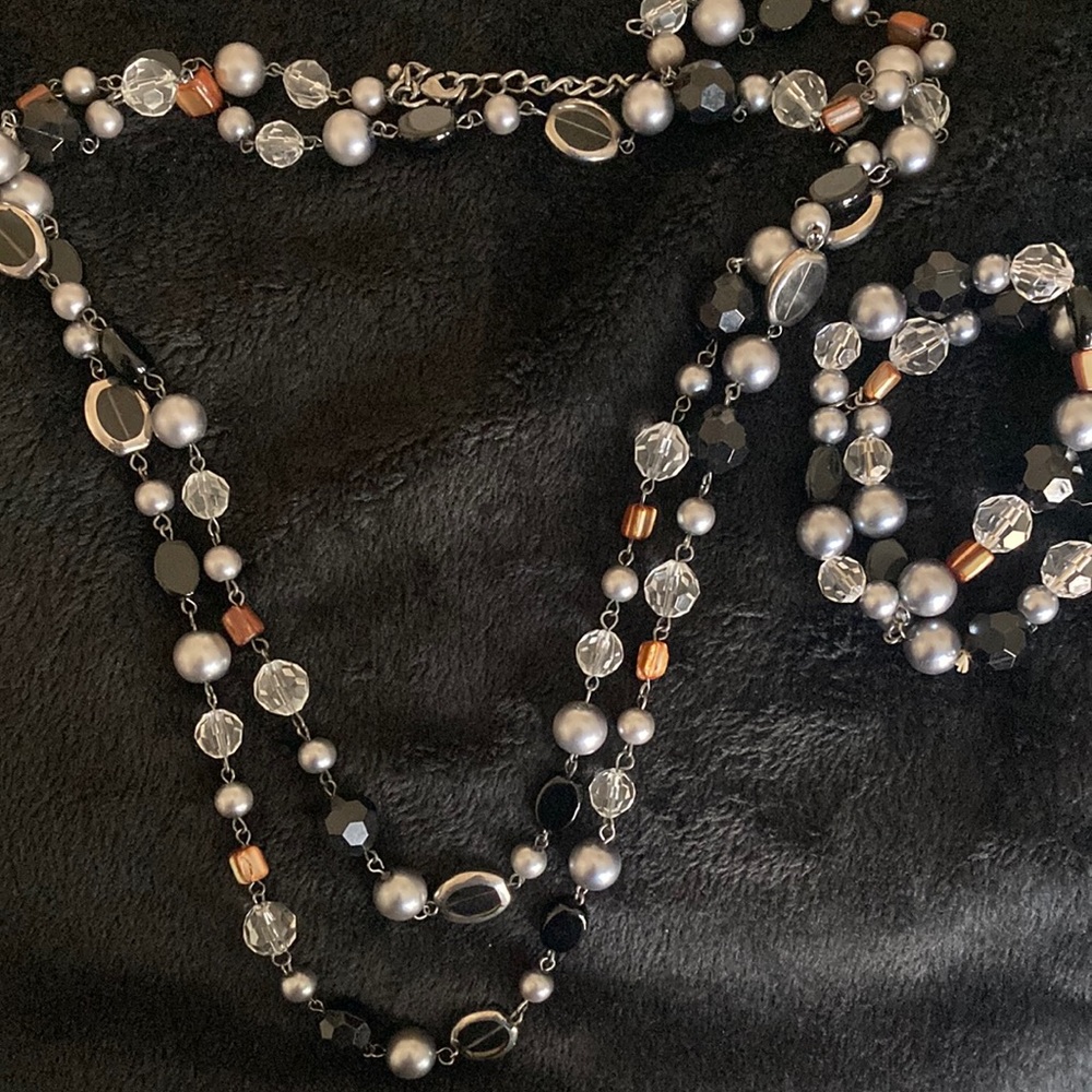 Necklace and bracelet
